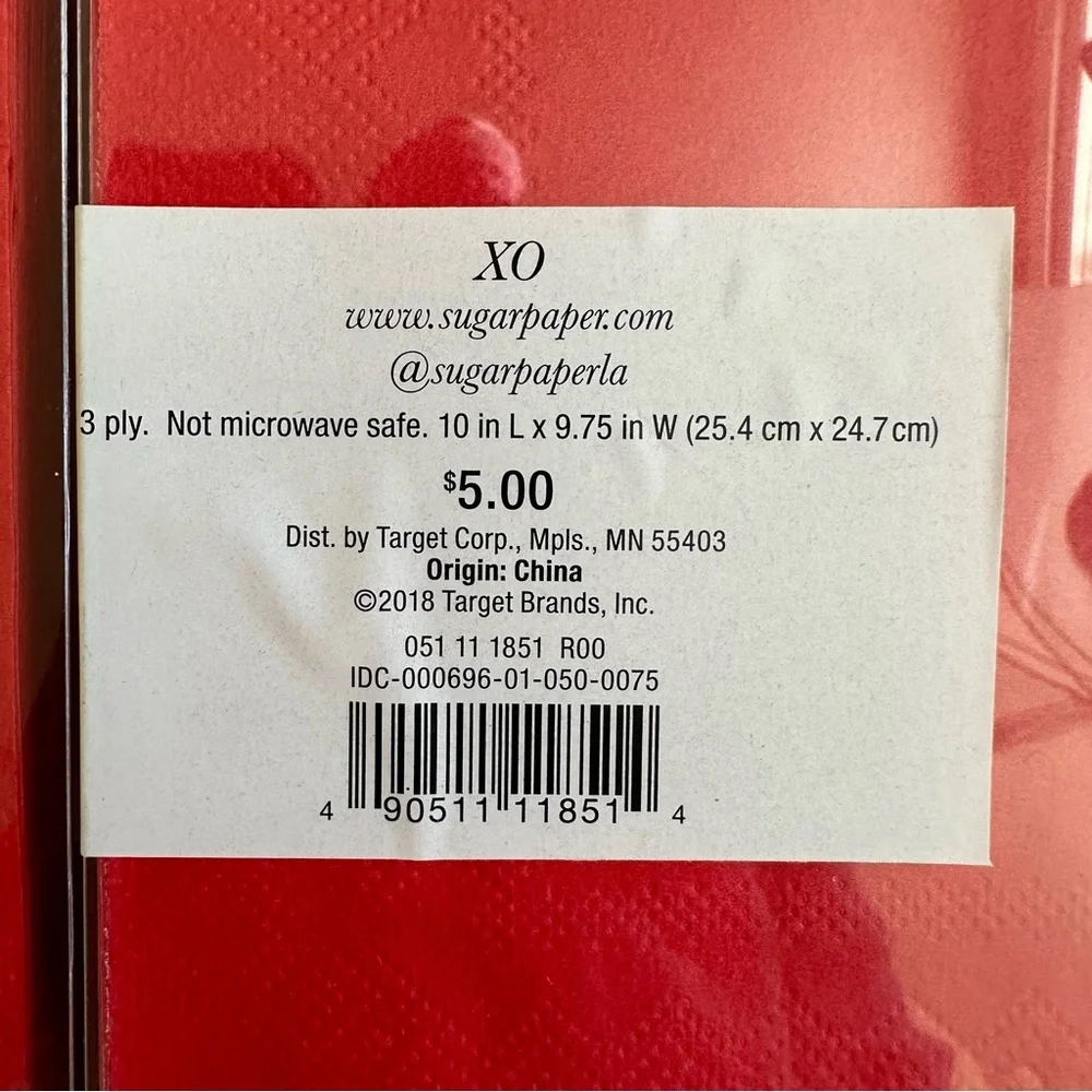 Sugar Paper Napkin Set from Target